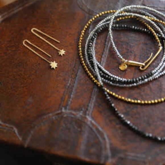 India Hicks Never Ending Stars Earrings - NWT - Picture 3 of 3